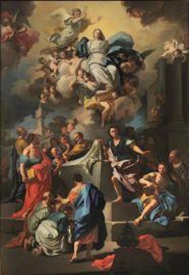 Assumption of the Virgin by Francesco de Mura