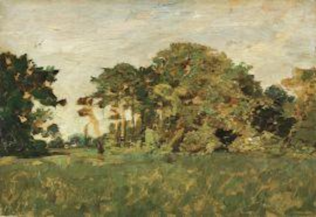 In the park by Guglielmo Ciardi