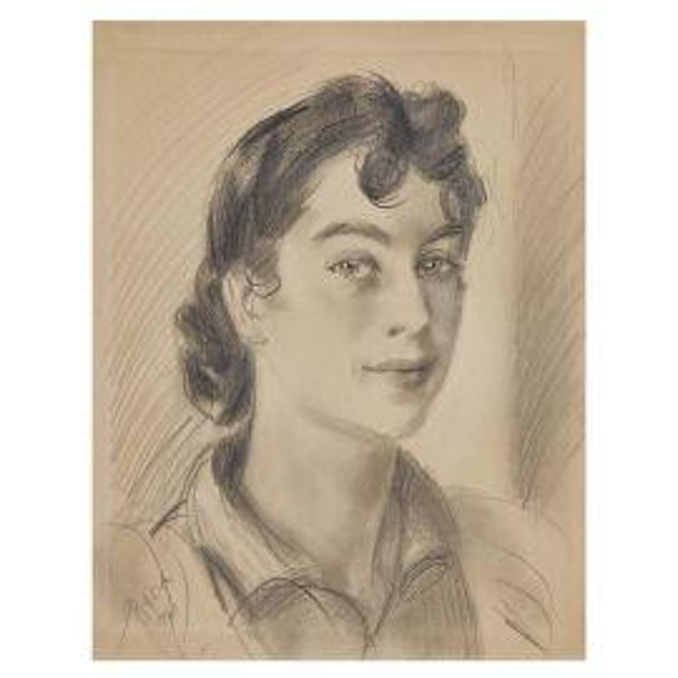 Portrait of Elica Balla1941 by Giacomo Balla