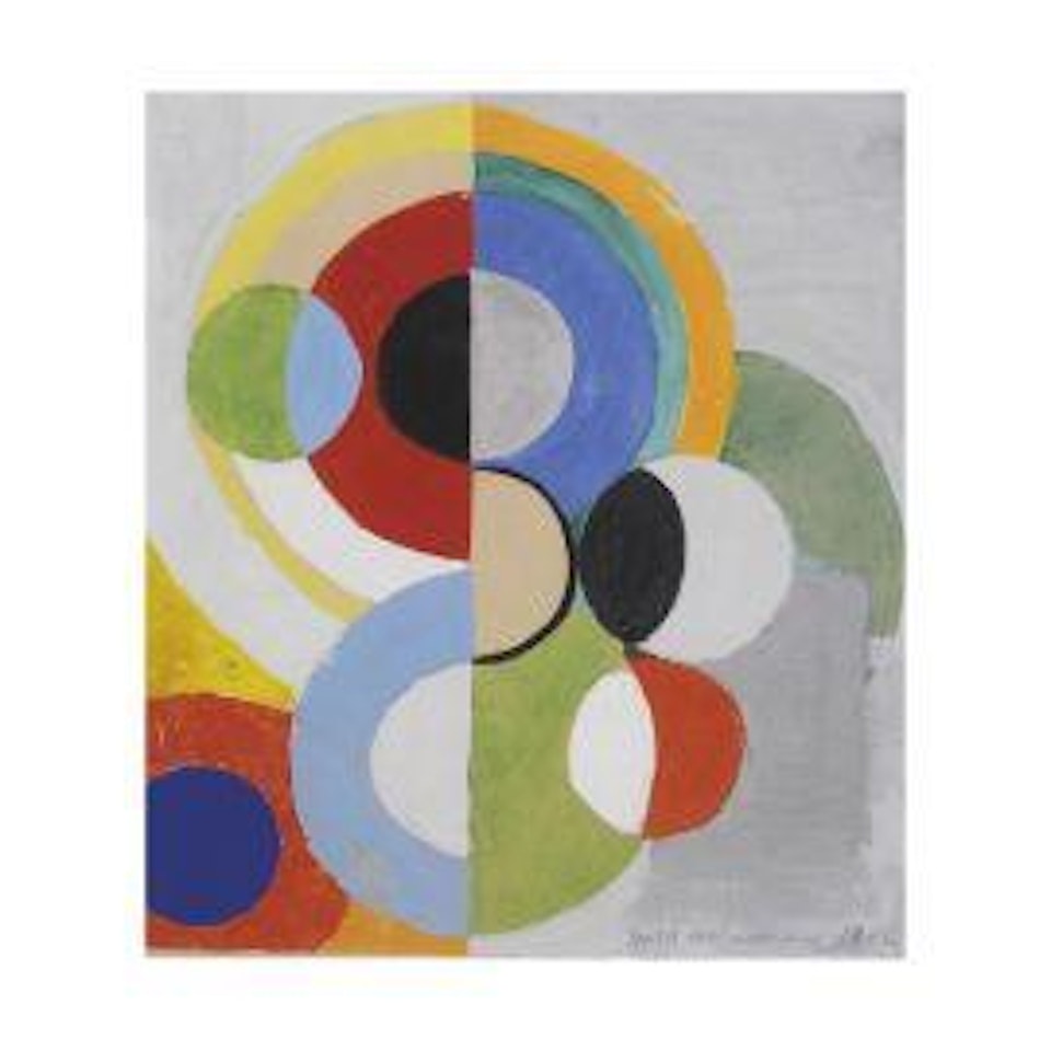 Rythme coloré n.5 by Sonia Delaunay