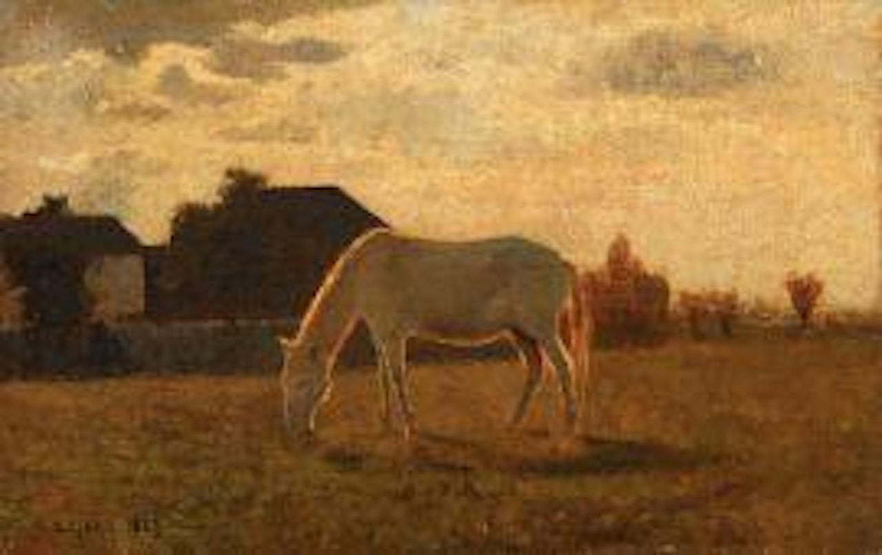 WHITE HORSE by Guglielmo Ciardi
