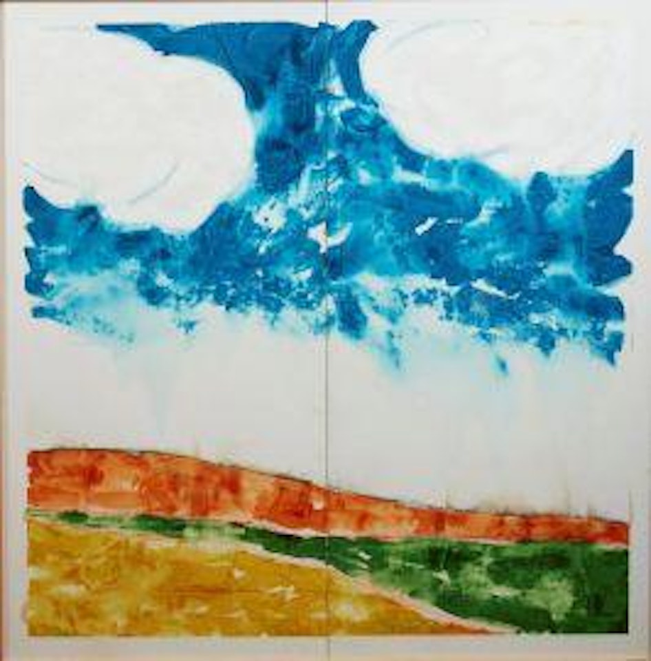 Untitled (Diptych) by Mario Schifano