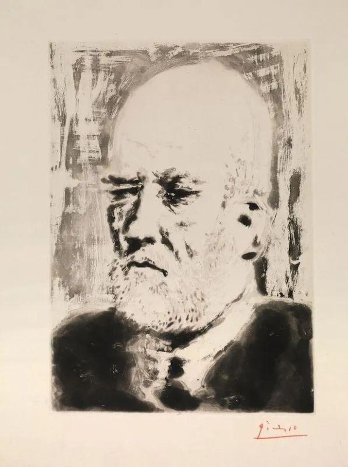 PORTRAIT DE VOLLARD II by Pablo Picasso