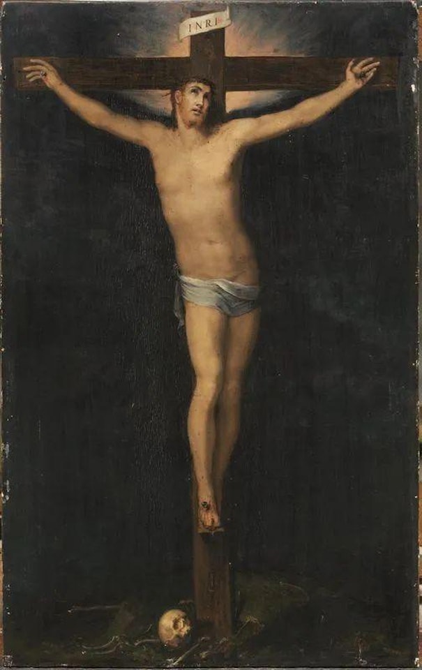 CHRIST CRUCIFIED by Roman School