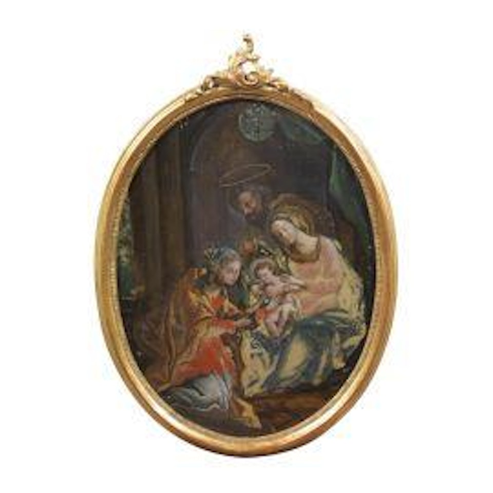MYSTICAL WEDDING OF SAINT CATHERINE by Italian School