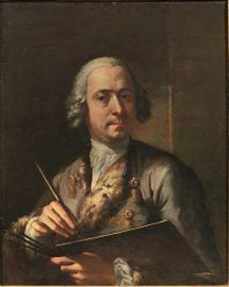 PORTRAIT OF A PAINTER (PIETRO ROTARI?) by Venetian School