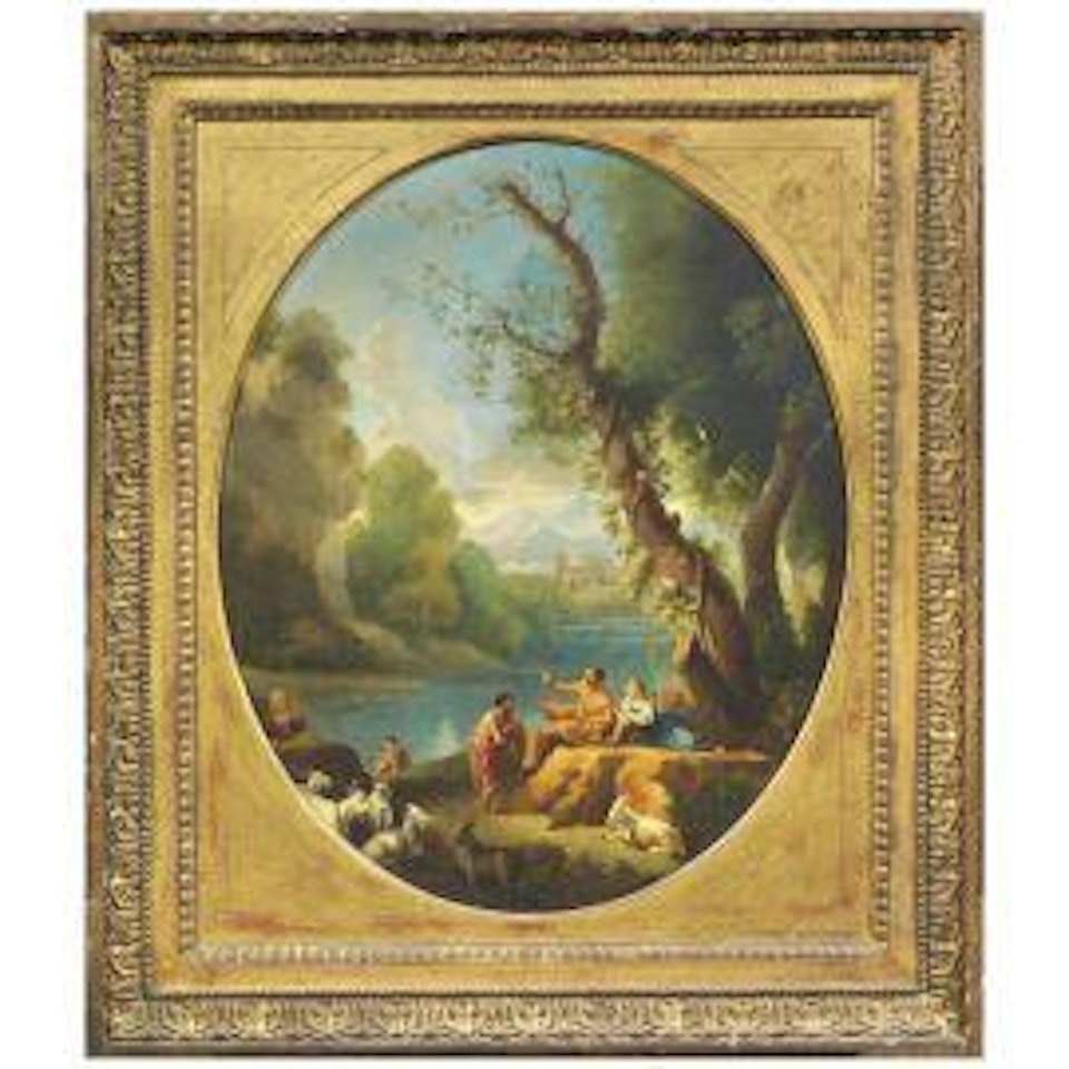 ARCADIAN LANDSCAPE by Roman School