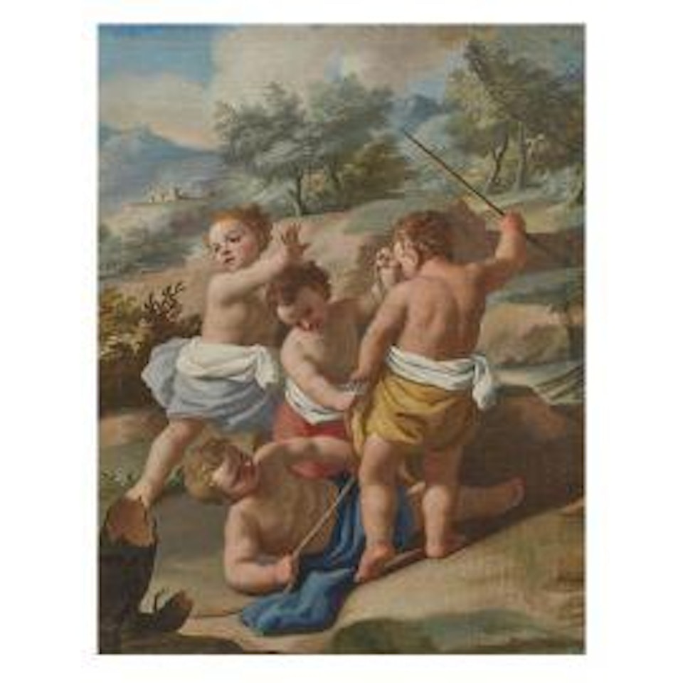pair of paintings by Neapolitan School