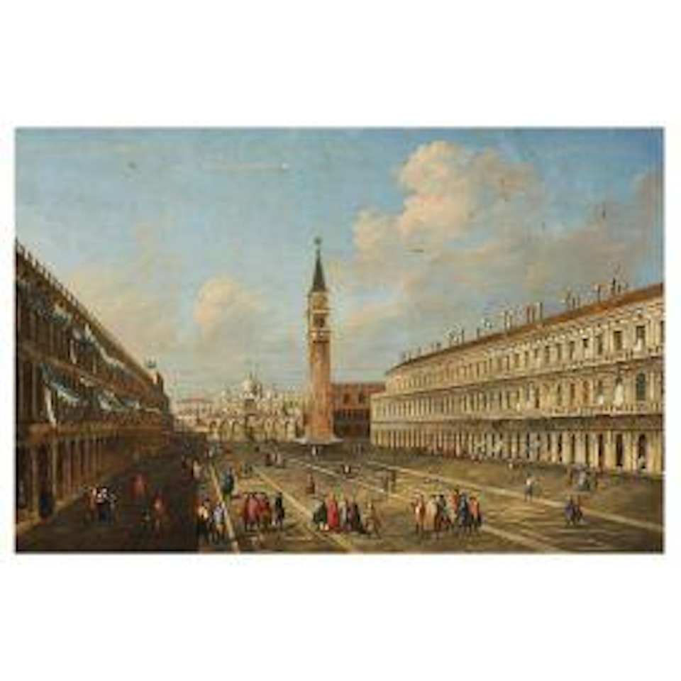 SAINT MARK"S SQUARE by Venetian School