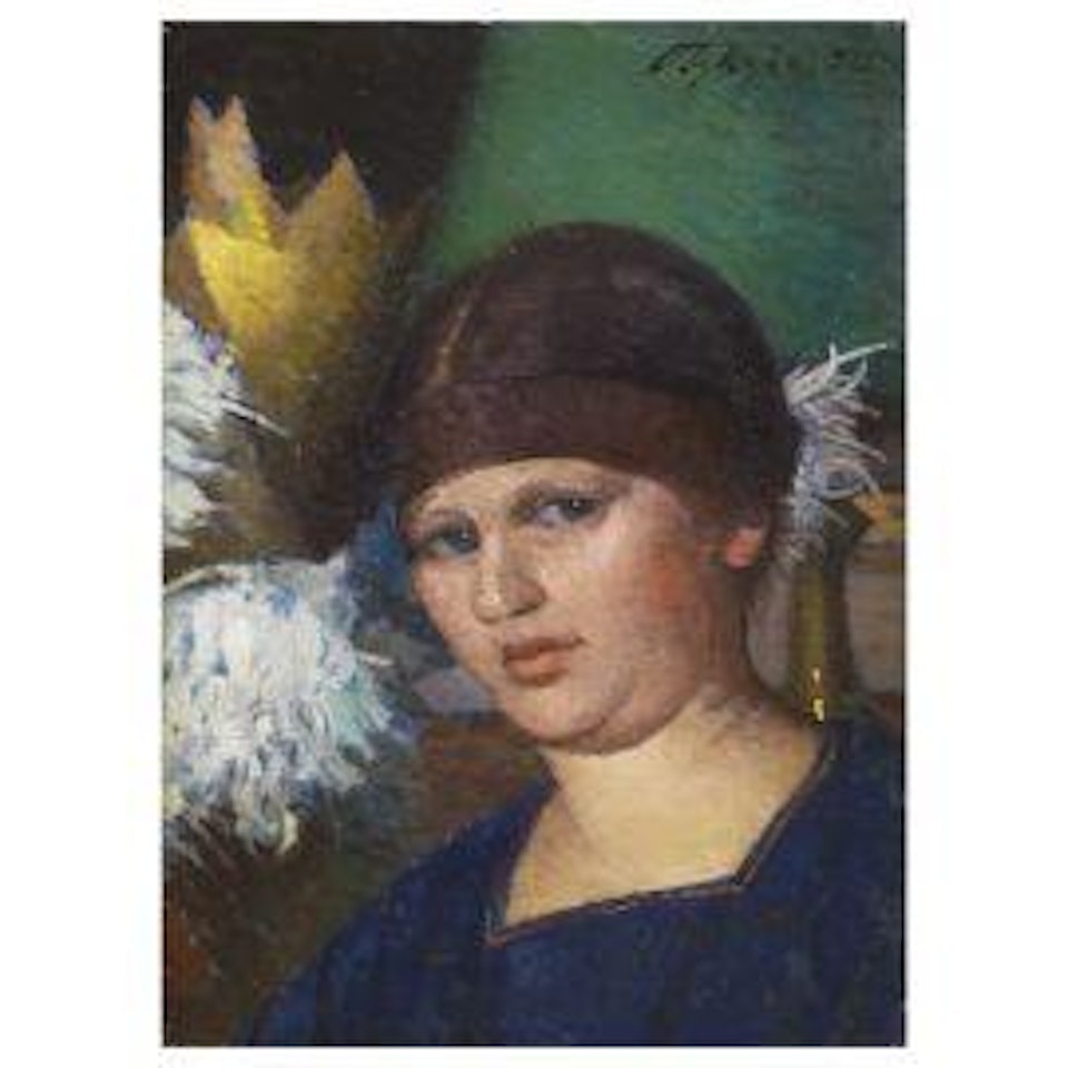 PORTRAIT OF PAOLA OJETTI by Oscar Ghiglia