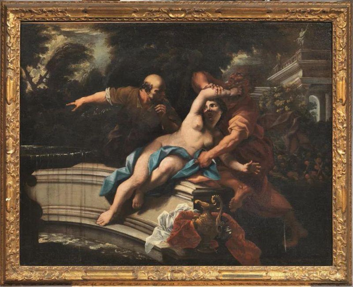 SUSANNA IN THE BATH by Antonio Zanchi