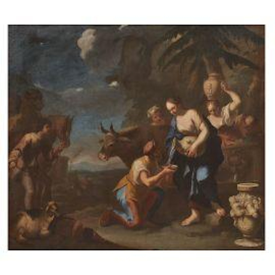 REBECCA AT THE WELL by Venetian School