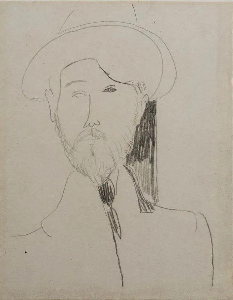 PORTRAIT OF LEOPOLD ZBOROWSKI by Amedeo Modigliani