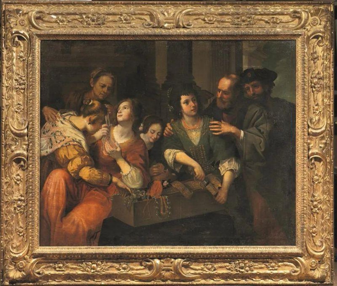 ACHILLES AND THE DAUGHTERS OF LYCOMEDES by Domenico Fiasella