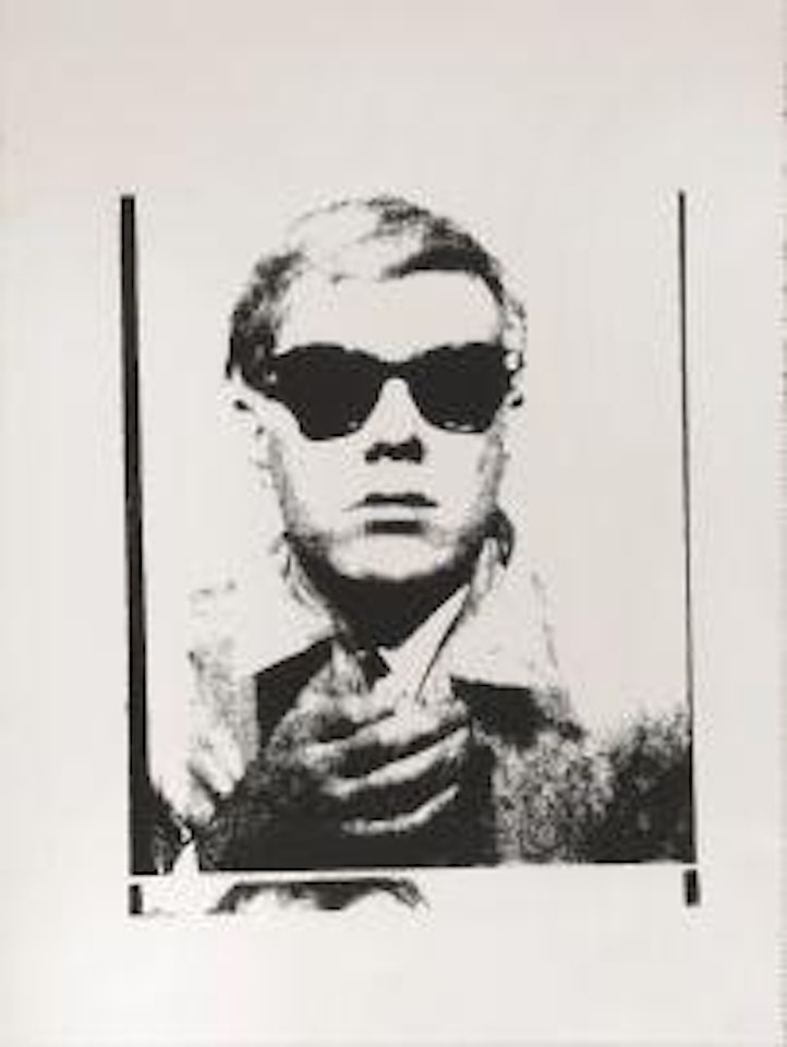 Self Portrait Reversal by Andy Warhol