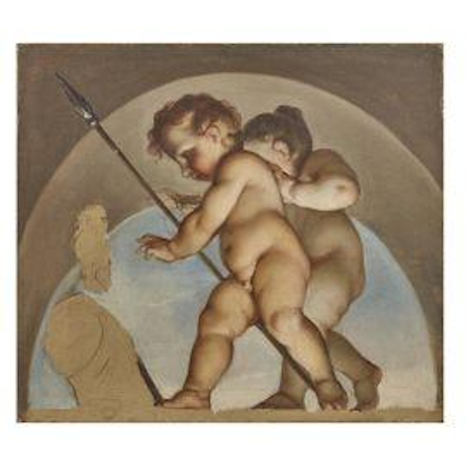 PUTTI WITH ARMOUR by Italian School