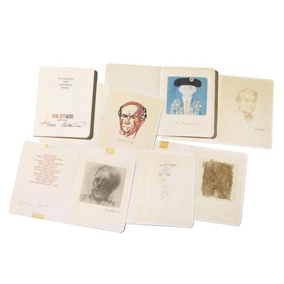 The collection of signed self-portraits by Various Artists