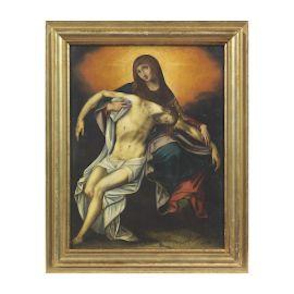 THE LAMENTATION OVER THE DEAD CHRIST by Roman School