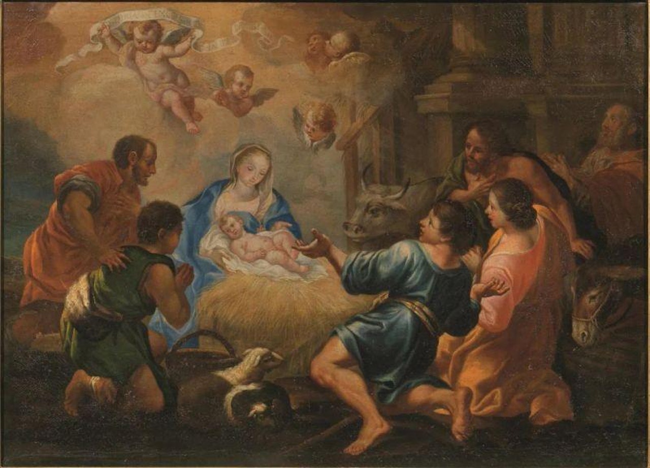 ADORATION OF THE SHEPHERDS by Venetian School