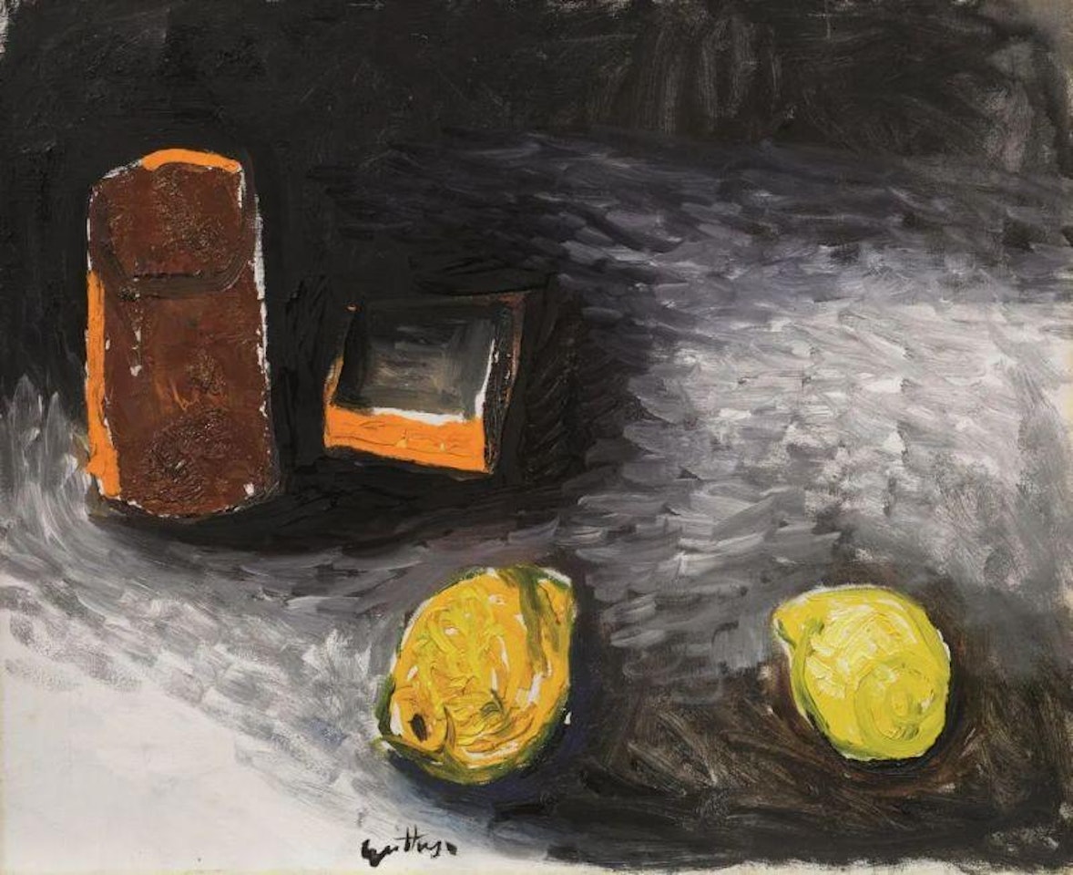 JARS AND LEMONS by Renato Guttuso