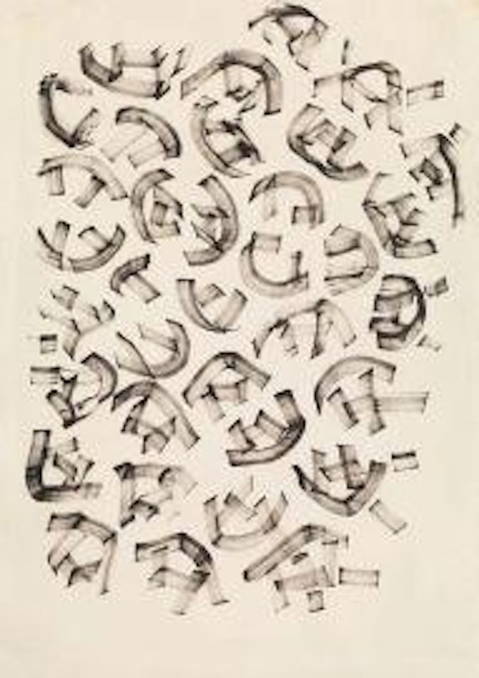 Composition by Giuseppe Capogrossi