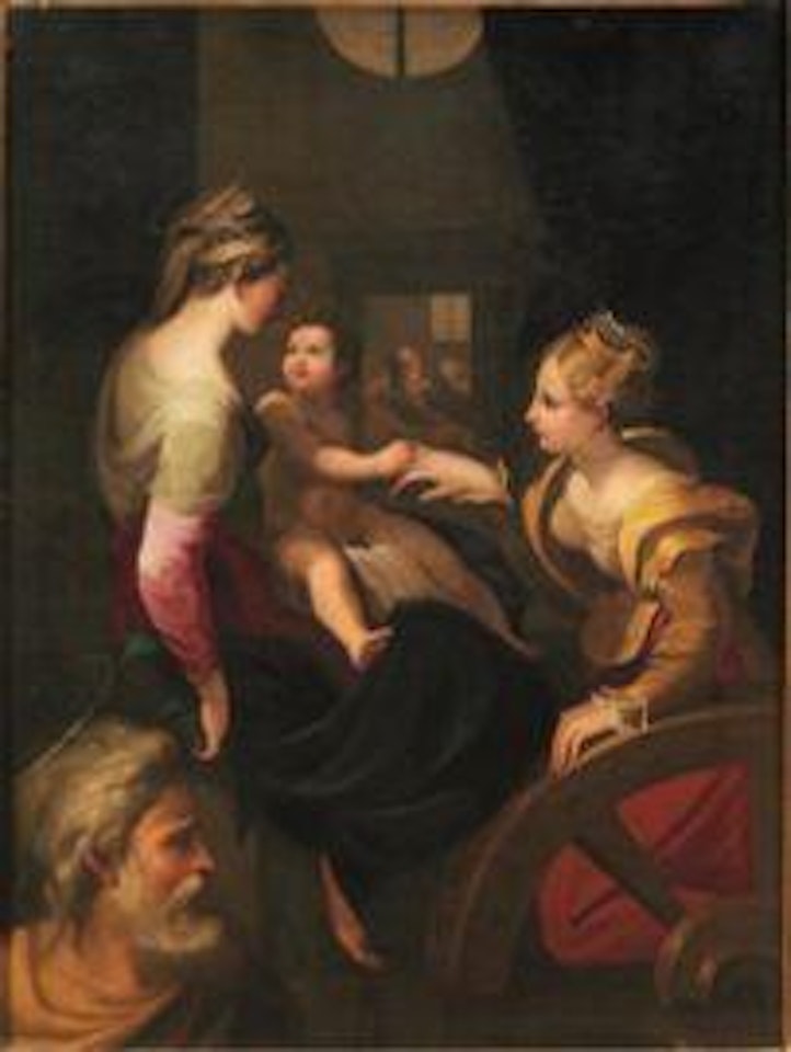 MYSTICAL WEDDING OF SAINT CATHERINE OF ALESSANDRIA by Italian School