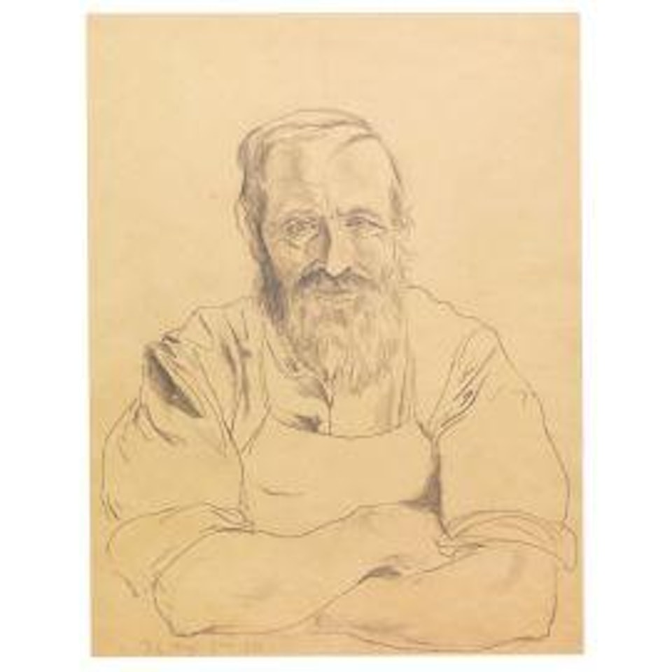 Old Butcher by Rudolf Schlichter