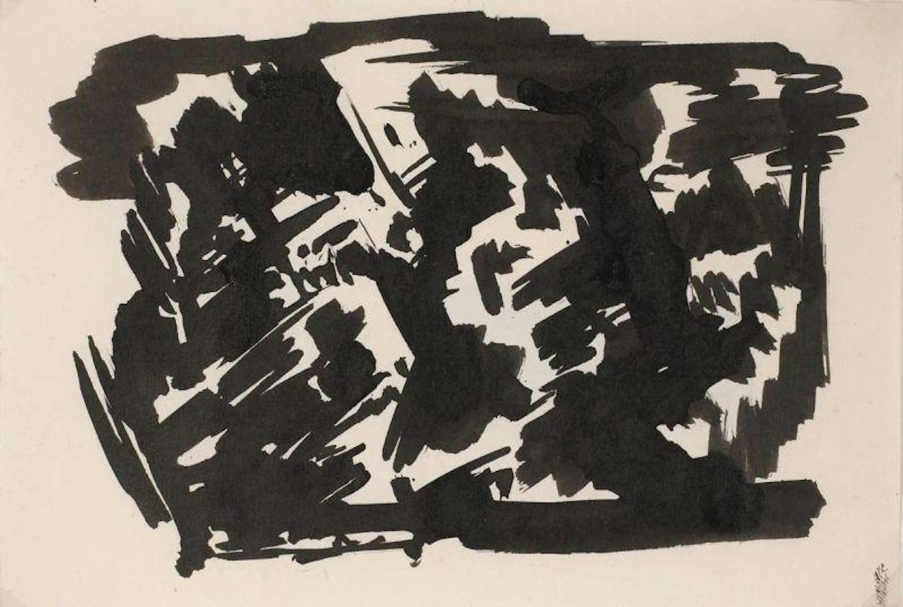 WITHOUT TITLE by Emilio Vedova