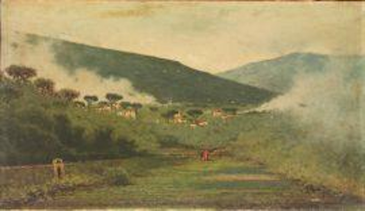 LANDSCAPE WITH FIGURES by Neapolitan School