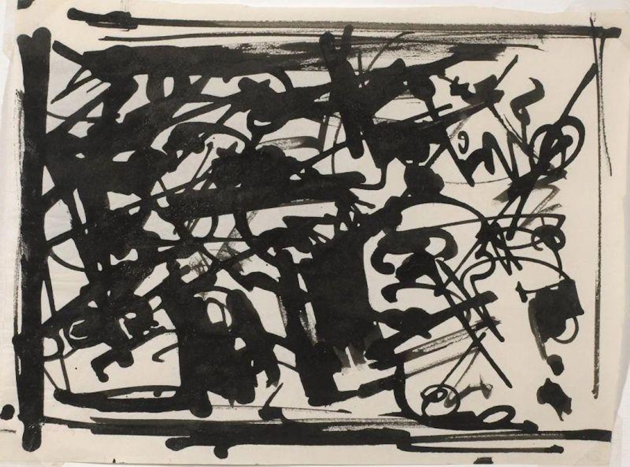 WITHOUT TITLE by Emilio Vedova