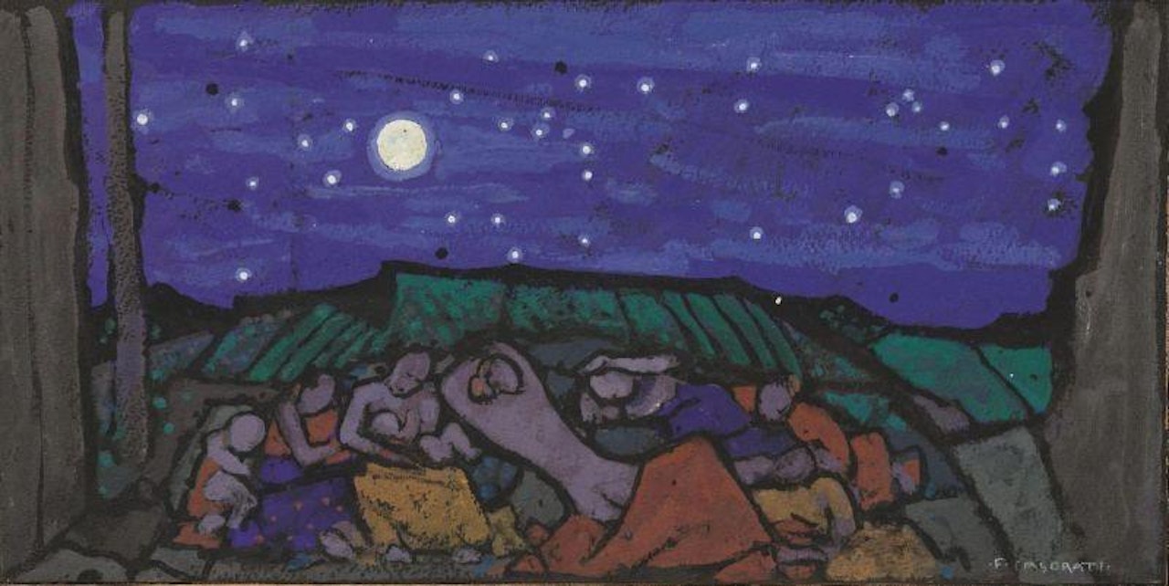 NIGHT by Felice Casorati