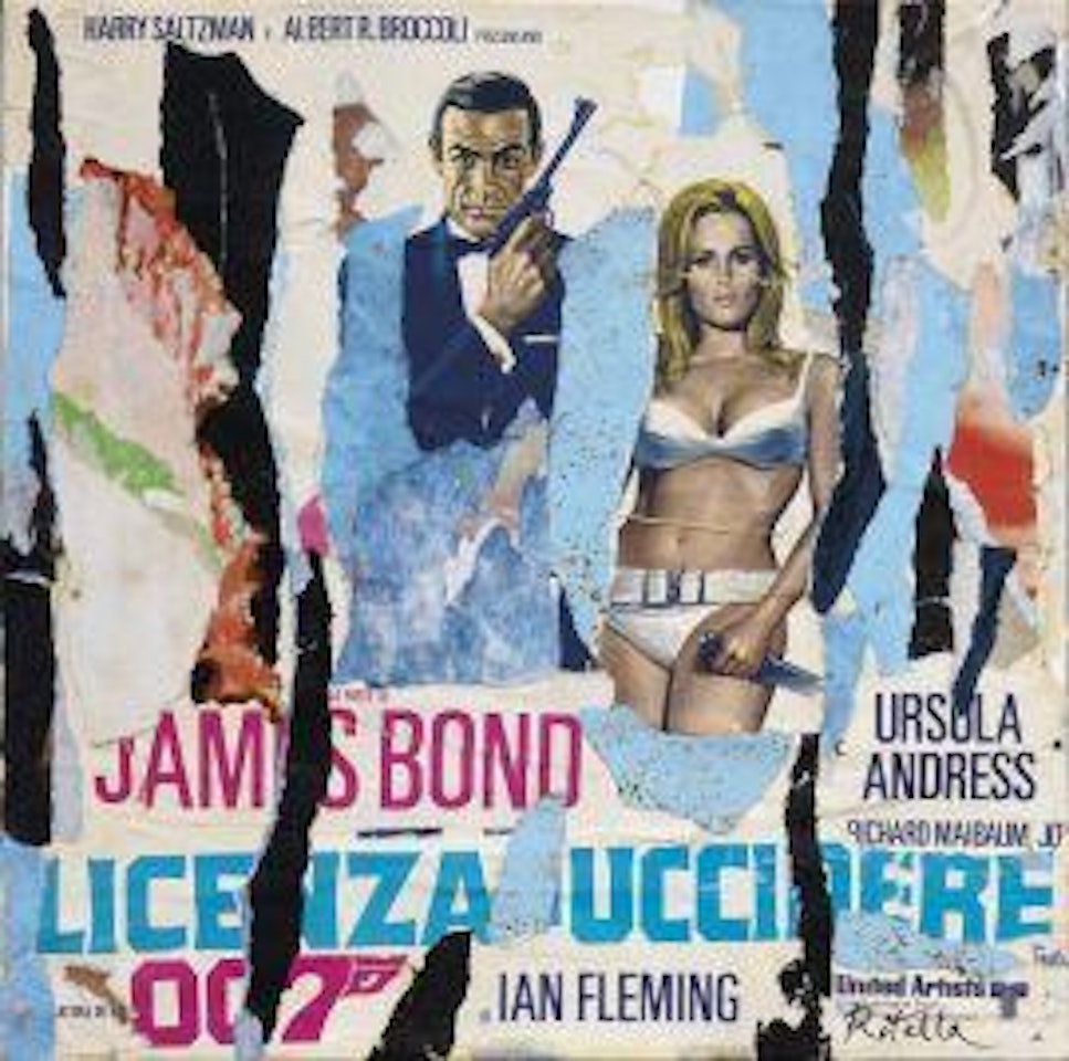 Untitled by Mimmo Rotella