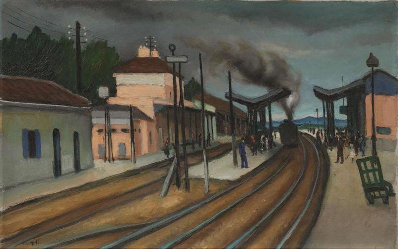LE GARE by Marcel Dyf