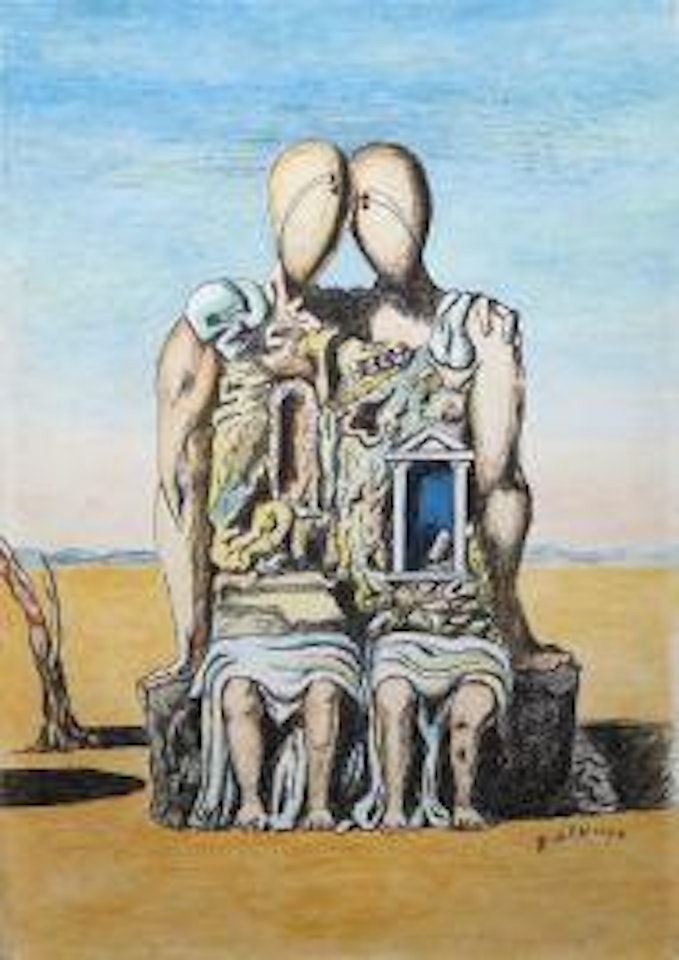 The archaeologists by Giorgio de Chirico