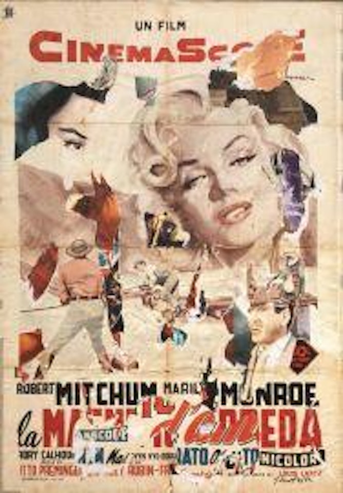 THE LAST MARILYN by Mimmo Rotella