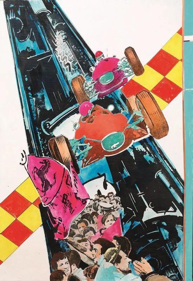 FERRARI by Gianni Bertini