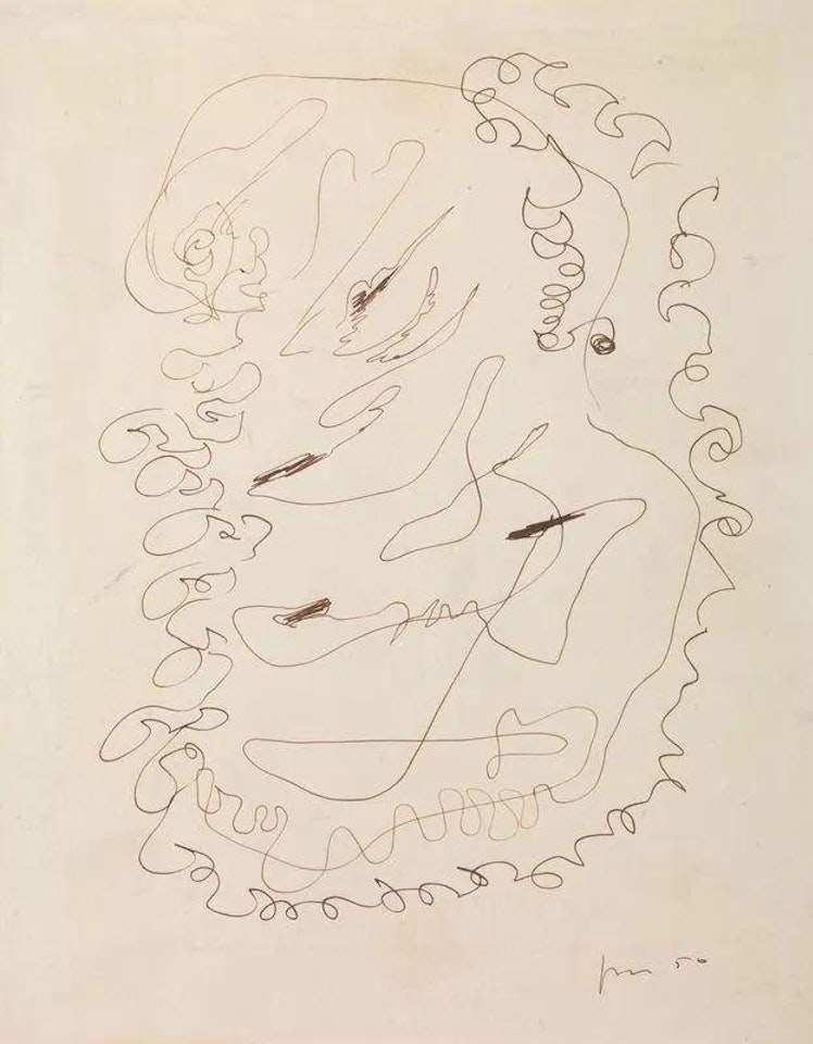 COMPOSITION by Lucio Fontana