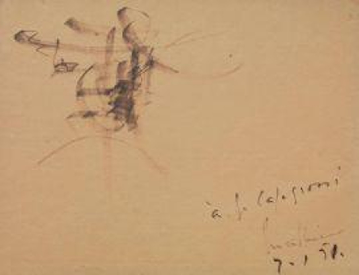 COMPOSITION by Georges Mathieu