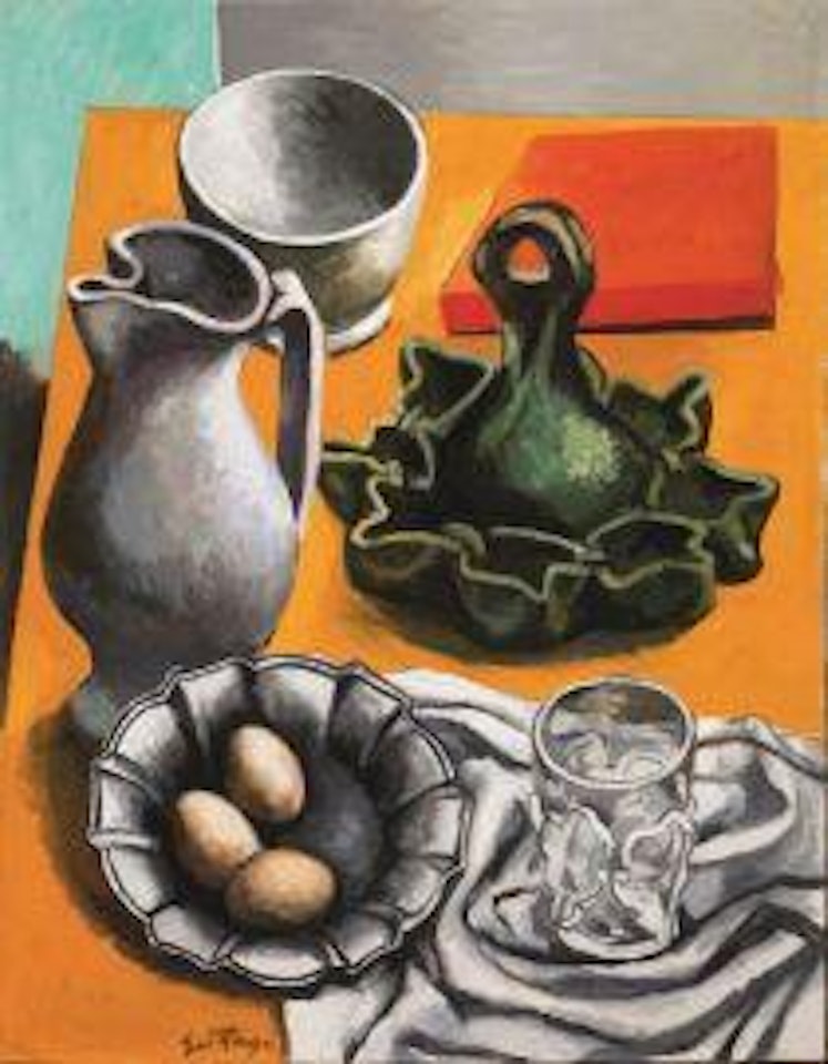 OBJECTS ON THE TABLE by Renato Guttuso