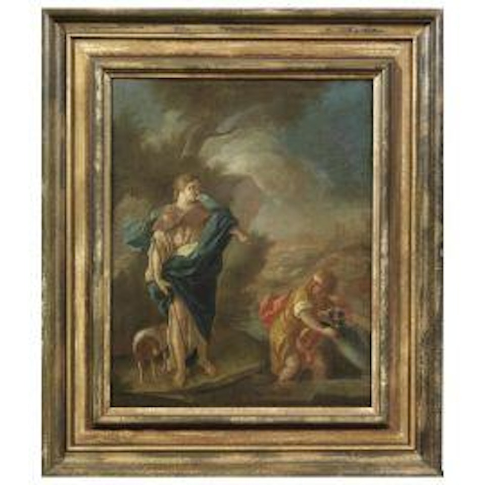 TOBIAS AND THE ANGEL by Italian School