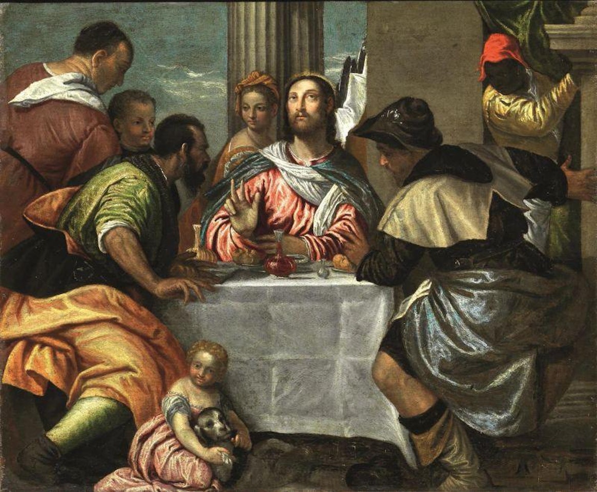 DINNER IN EMMAUS by Paolo Veronese