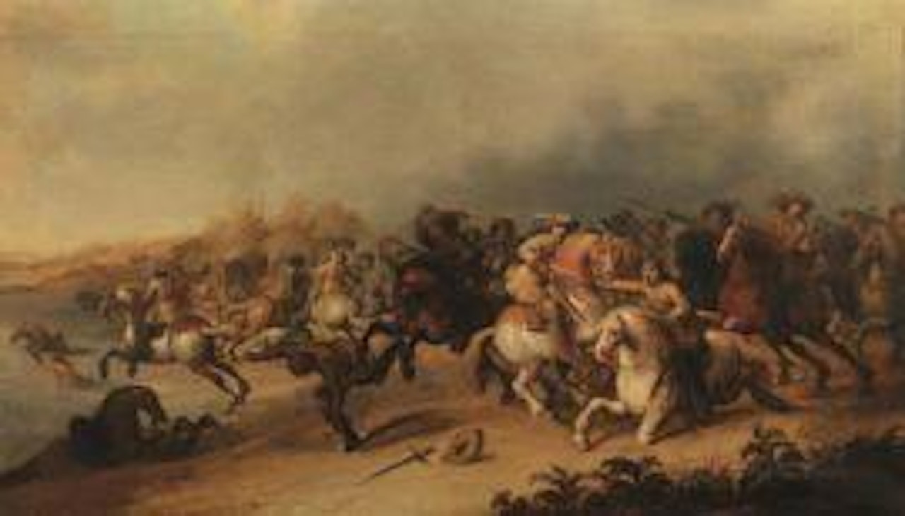 BATTLE SCENES by Dutch School