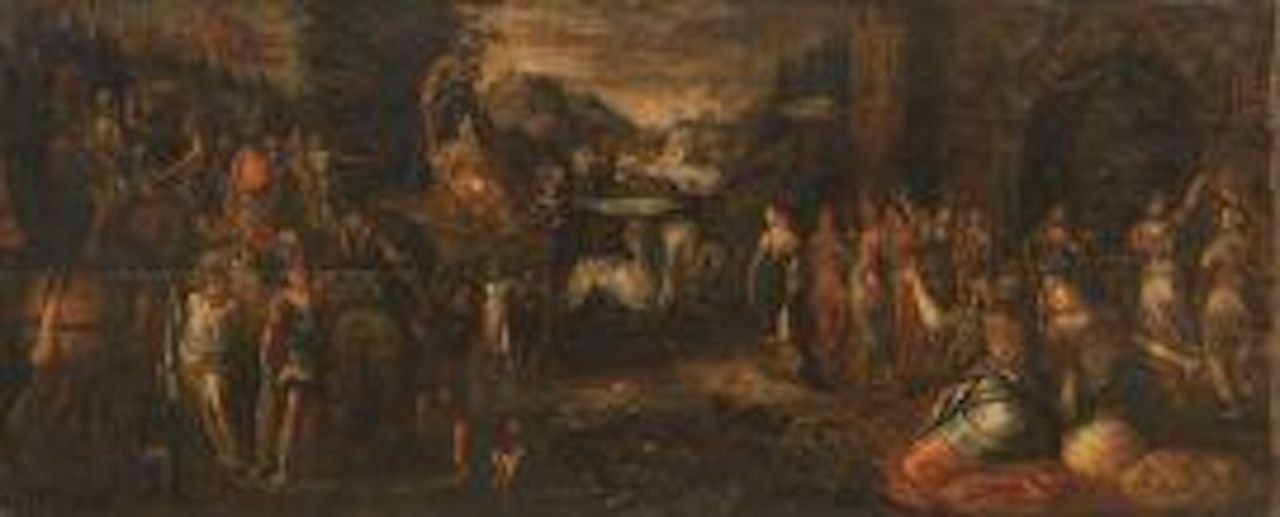 THE TRIUMPH OF DAVID by Flemish School