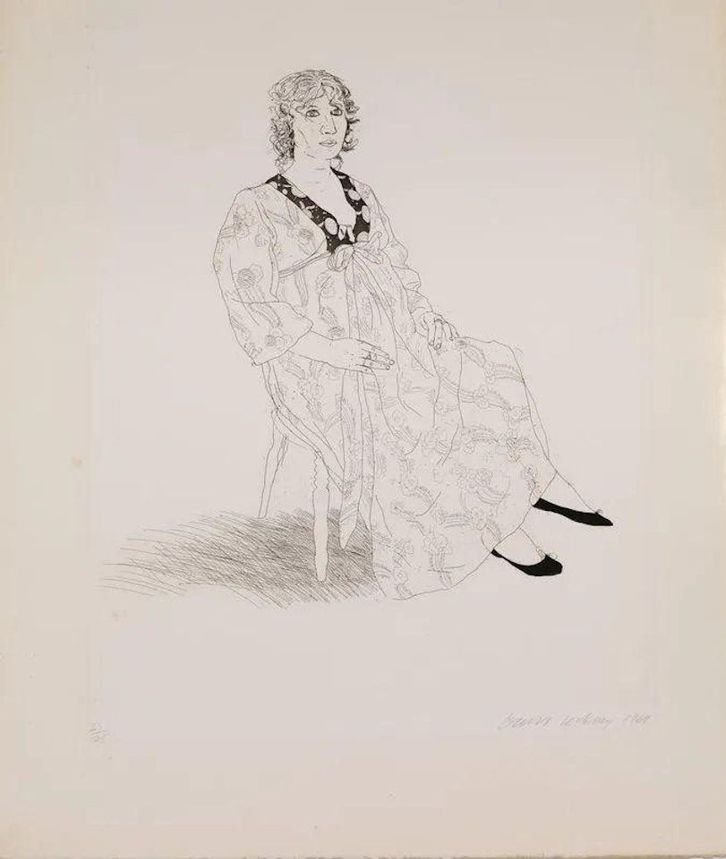 CELIA by David Hockney