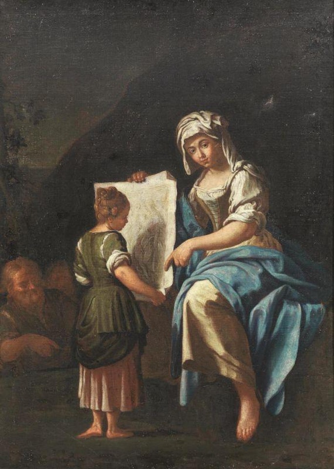 EDUCATION OF MARY by BOLOGNESE SCHOOL