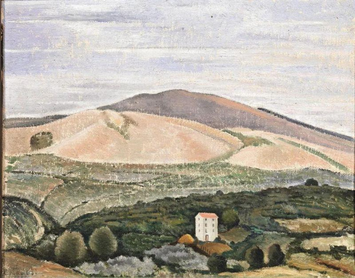THE AMERICAN"S HOUSE by Giovanni Colacicchi