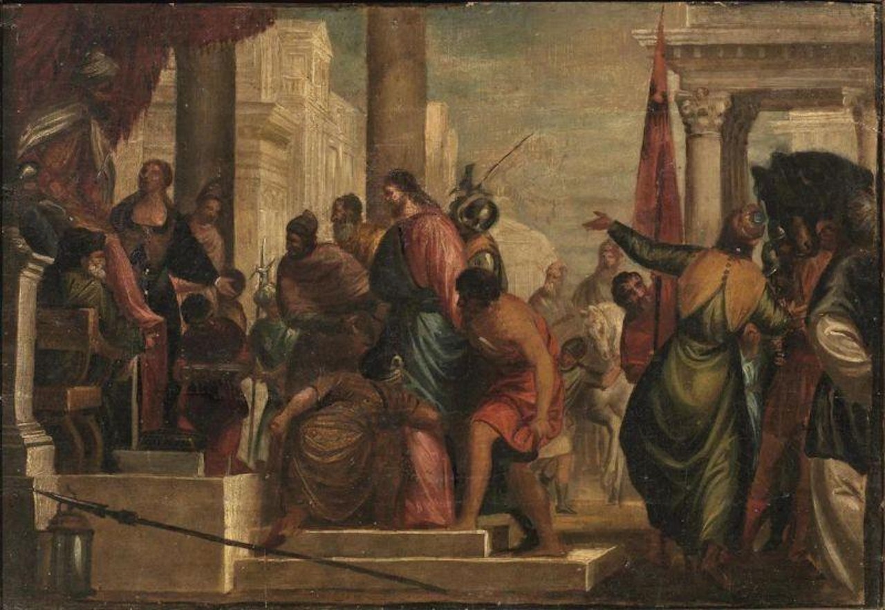 CHRIST BEFORE PILATE by Paolo Veronese