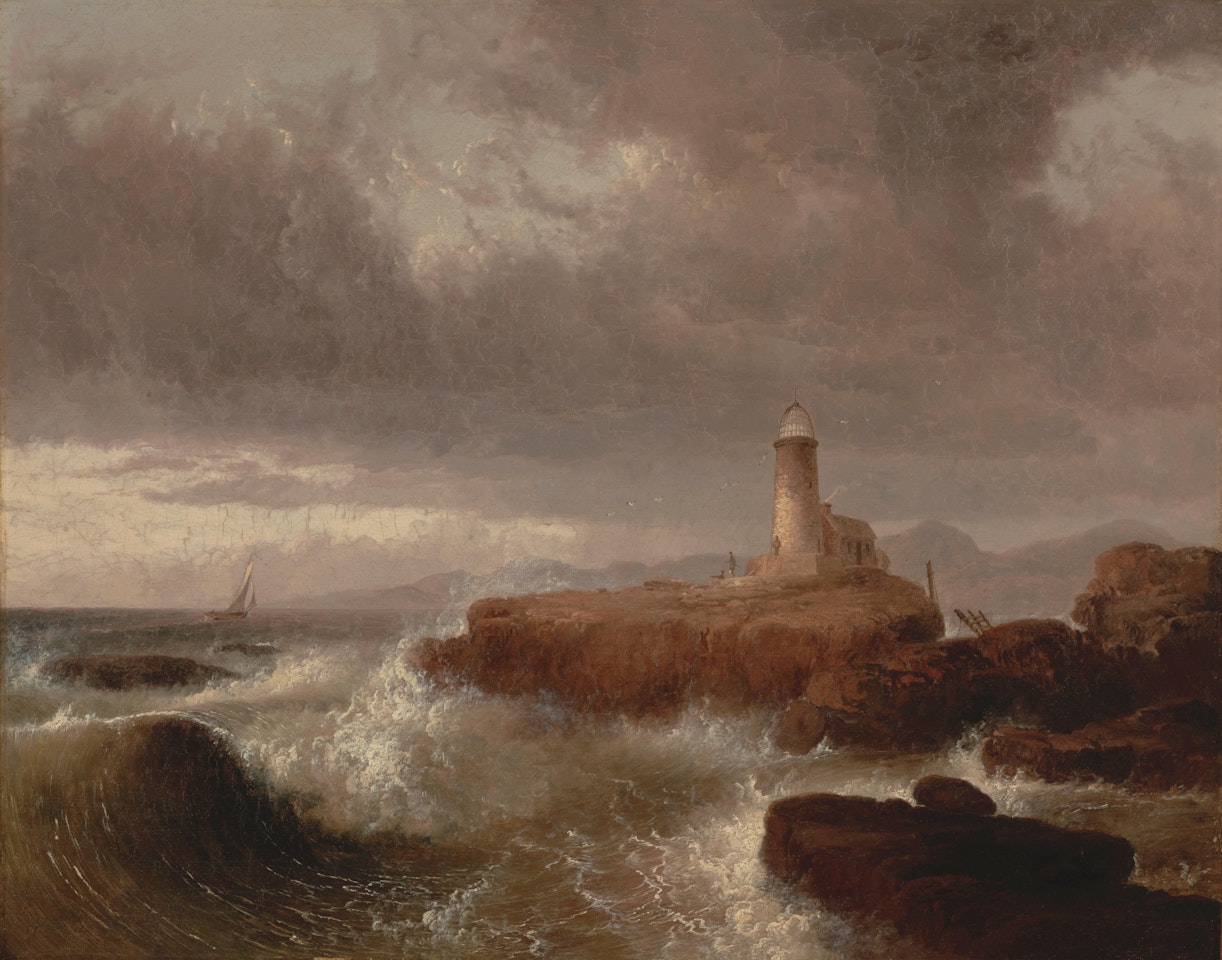 Desert Rock Lighthouse, Maine by Thomas Doughty
