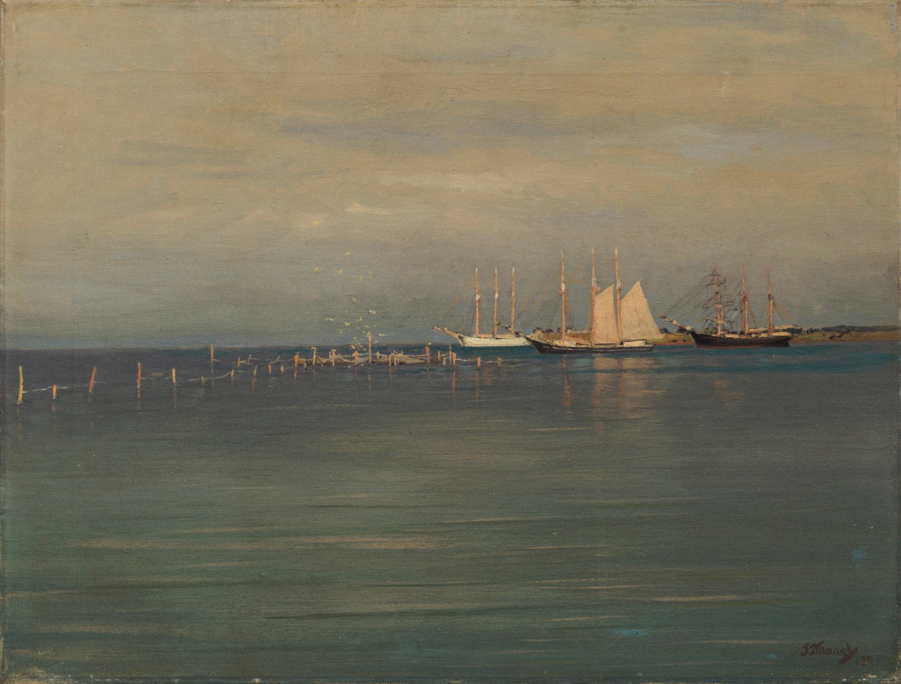 Coastal Landscape by Frederick Judd Waugh