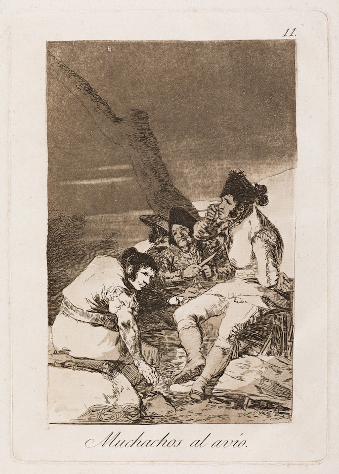 Muchachos al Avío by Francisco José de Goya